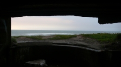 Blick aus einem Bunker des Westwalls.