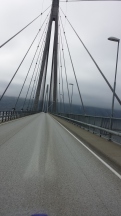 Die Helgelandbrücke. Sehr imposant.